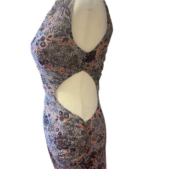 NWT MISA women's size‎ small Aries Midi dress with side cutout and slit - Picture 11 of 13